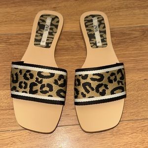 Cheetah print Sandals